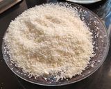 A picture of step 1 of White Chocolate mousse.