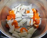 A picture of step 1 of Aztec Soup.
