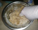Φωτογραφία βήματος 5 της συνταγής Γλυκό snack με βρώμη, σοκολάτα, σταφίδες και φουντούκια