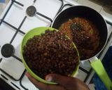 A picture of step 4 of Lentils in coconut sauce.