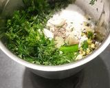 A picture of step 1 of Mung beans dosa.