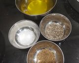 A picture of step 1 of Namkeen Namakpare.