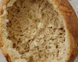 Φωτογραφία βήματος 4 της συνταγής Ψωμί γεμιστό με τηγανιά