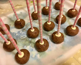 Foto del paso 3 de la receta: Cake pops en forma de rosa para San Valentín