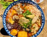 A picture of step 8 of Vietnamese Crab-cake Noodle Soup | Bún Riêu.