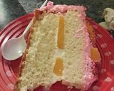 Foto del paso 3 de la receta: Torta de crema y durazno