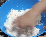 A picture of step 3 of Simple Naan.
