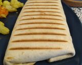 Une image de l'étape 3 de Wraps chaud à l'oignon.