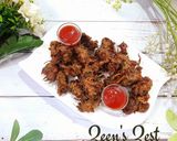 A picture of step 3 of Drumstick Leaves Pakoras.