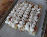 Foto del paso 8 de la receta: Espárragos blancos gratinados rellenos de panceta ibérica y nueces