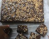 Foto langkah ke 12 dari resep Look at my VERY SHINY crust BROWNIES 👁👁.
