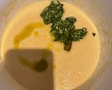 A picture of step 2 of Wild Garlic Chickpea Farinata.