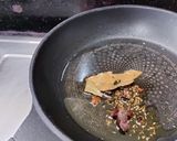 A picture of step 1 of Veg Pulao.