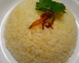 Gambar langkah 4 resipi Nasi kuning.