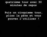 Une image de l'étape 10 de Pâte feuilletée inversée.