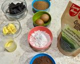 Foto langkah ke 1 dari resep Brownies Panggang Gluten-Free.