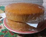 Foto del paso 1 de la receta: Torta de cumpleaños con crema chantilly. Y topper de bts