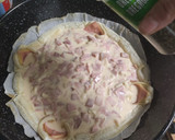 Foto del paso 7 de la receta: Quiche jamón, bacon, champiñones y queso