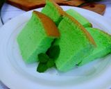 Foto langkah ke 9 dari resep Ogura Cake Pandan.