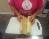 Foto del paso 2 de la receta: Pionono de queso azul