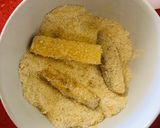 Foto del paso 2 de la receta: Keto - Papa fritas con berenjenas 🍆 y salsita picantonaNo pensé que quedarían tan ricas!!