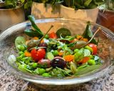 Une image de l'étape 8 de 🐞Salade 🥗 🫜le printemps🫛🥬🫒 dans 🍋l’assiette 🧺.