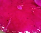 Foto langkah ke 3 dari resep Puding buah naga kelapa.