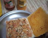 A picture of step 9 of Peri Patakha Chicken Sandwich Cake.