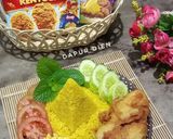 Foto langkah ke 5 dari resep Nasi Kuning Ayam Crispy.