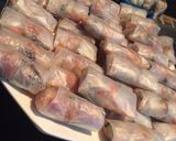 A picture of step 3 of Spring Rolls to Welcome Spring 🌸🌸.