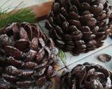 Foto del passaggio 8 della ricetta PIGNE AL CIOCCOLATO E CEREALI 🌲