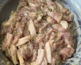 รูปขั้นตอนการทำที่ 4 ของ “หมูทอดเสียบไม้”