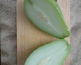 Foto langkah ke 3 dari resep Sayur tebu (tempe labu) kuah susu.