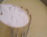 A picture of step 5 of Marble Cake without oven.