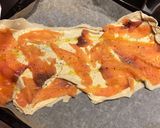 Foto del paso 1 de la receta Pizza (masa casera)de salmón