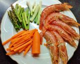 Foto del paso 1 de la receta Dorada a la sal con verduras