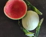 Foto del passaggio 7 della ricetta Agua fresca di anguria e pesca Agua fresca di scorza di anguria e cetriolo