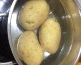 Foto del paso 1 de la receta Patatas rellenas súper fáciles de jamón y champiñones
