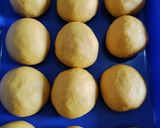 Foto langkah ke 3 dari resep Donat Labu Sekali Proofing.