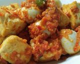 Foto langkah ke 7 dari resep Pelecingan Tahu Campur telur puyuh.