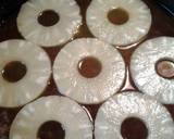 Simple Memorial Day pineapple upside down cake in a cast iron sk recipe step 3 photo