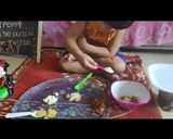 A picture of step 2 of Dates Ladoo or Lollipop Recipe.