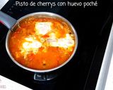 Foto del paso 8 de la receta: Pisto de Cherry con Huevo Poché