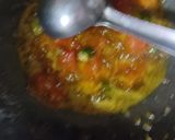 A picture of step 2 of Aloo tamatar.