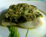 Foto del paso 5 de la receta: Merluza gratinada con pesto
