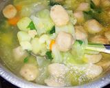 Foto langkah ke 5 dari resep Sayur Sop+Bakso sweger ✨.