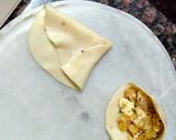 A picture of step 5 of Cheese samosa.