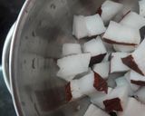A picture of step 1 of Pudina Chutney.