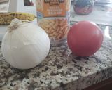 A picture of step 1 of White bean salad.
