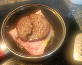 Foto del paso 2 de la receta: Librito de hamburguesa con mermelada y salteado de judías